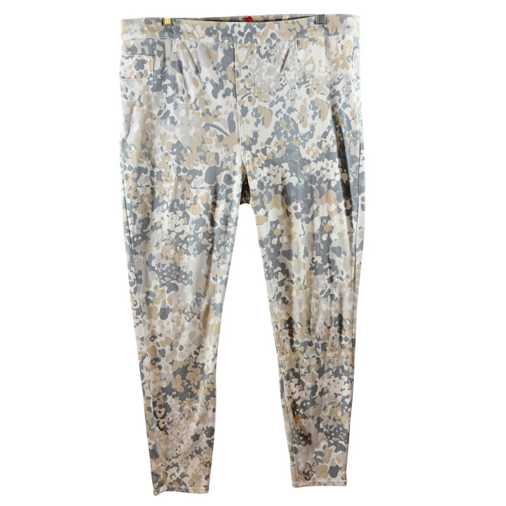 360 | Spanx Camo Leggings Womens 1X High Waist Stretch Pull On Pants